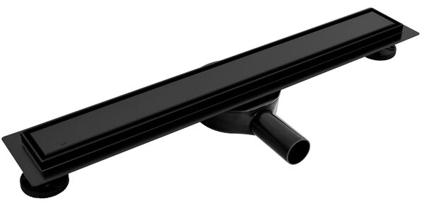Rigola dus REA PURE NEO PRO black matt 90