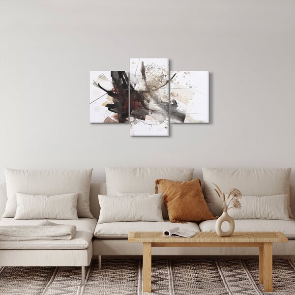 Tablou cu pictură abstactă (90x60 cm)