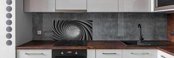 Sticlă pentru bucătărie vârtej abstract