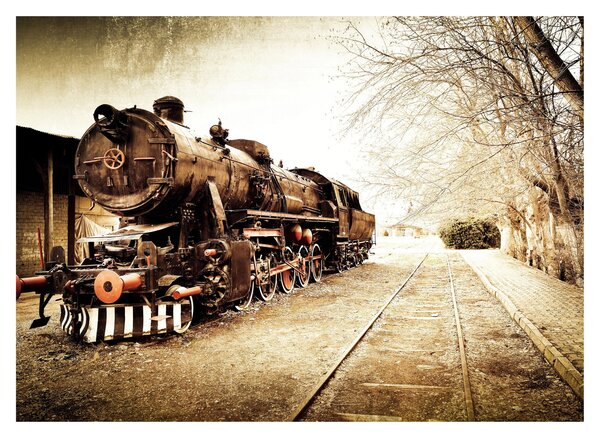 Tablou - Locomotiva istorică (70x50 cm)