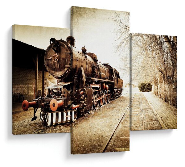 Tablou - Locomotiva istorică (90x60 cm)