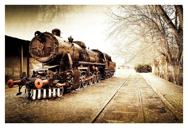 Tablou - Locomotiva istorică (90x60 cm)