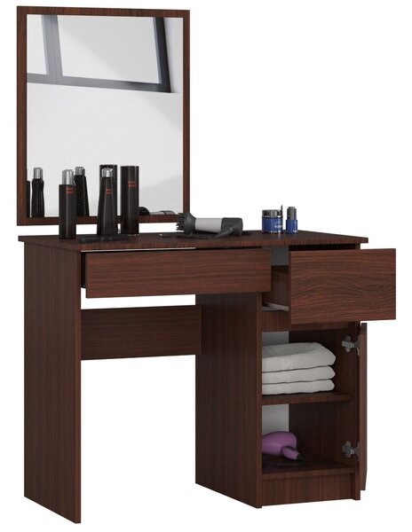 Masă de toaletă Parijat 50 (wenge) (cu oglindă) (D). Promo -15%. 1152054