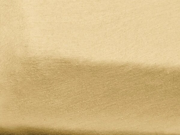 Cearsaf Jersey pentru patut copii cu elastic galben 60x120 cm