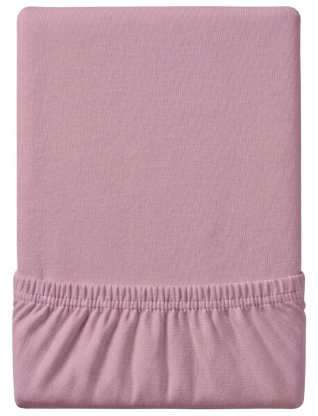 Cearsaf Jersey EXCLUSIVE cu elastic roz 160 x 200 cm