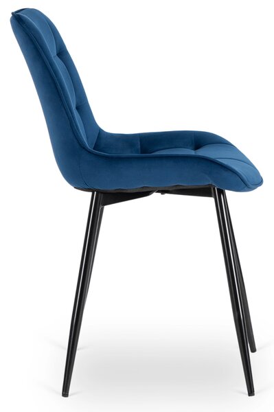 Scaun sufragerie Clavar (albastru marin) . Promo -10%. 1118909