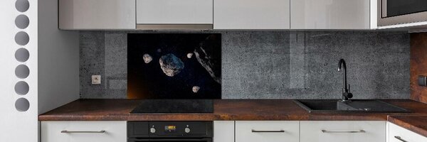 Panou sticlă decorativa bucătărie Meteora