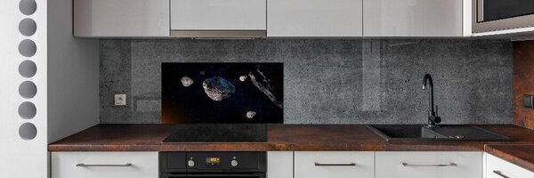 Panou sticlă decorativa bucătărie Meteora