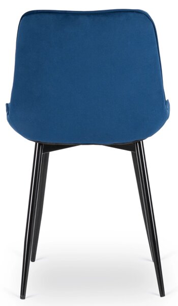 Scaun sufragerie Clavar (albastru marin) . Promo -10%. 1118909