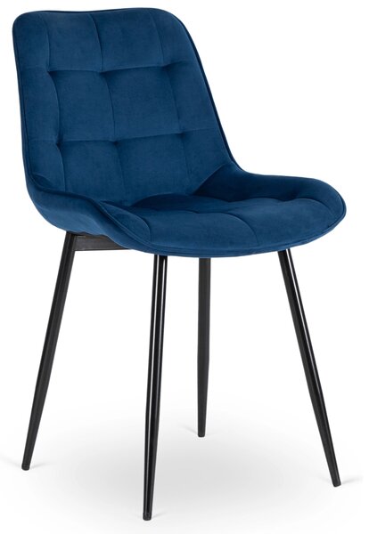 Scaun sufragerie Clavar (albastru marin) . Promo -10%. 1118909