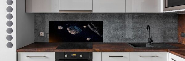 Panou sticlă decorativa bucătărie Meteora