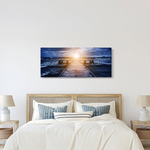 Tablou cu mol însorit (120x50 cm)