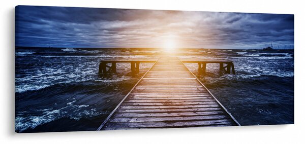 Tablou cu mol însorit (120x50 cm)