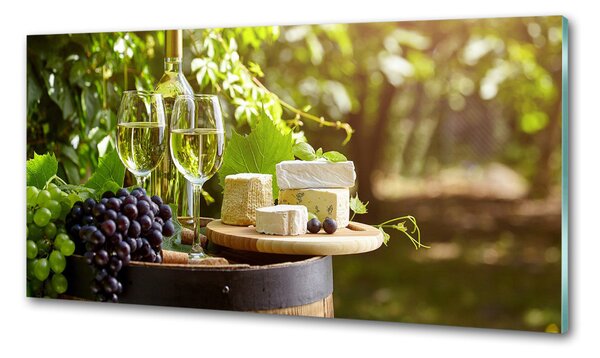 Panou sticla securizata bucatarie Vin și gustări