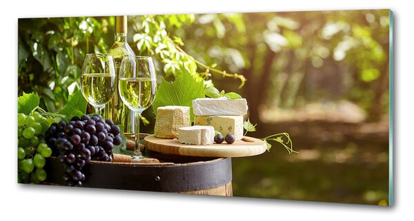Panou sticla securizata bucatarie Vin și gustări