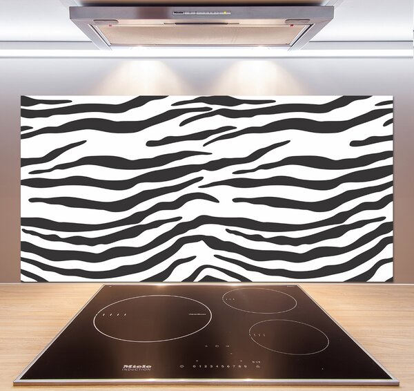 Panou perete bucătărie fundal Zebra