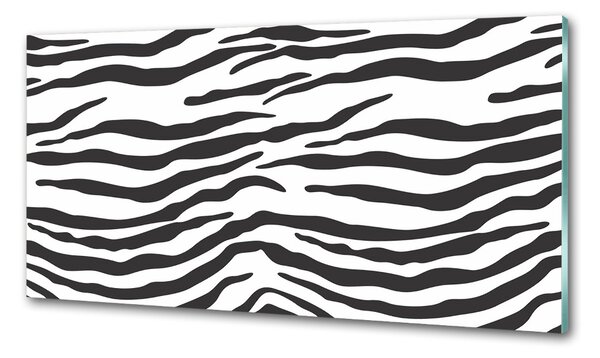 Panou perete bucătărie fundal Zebra