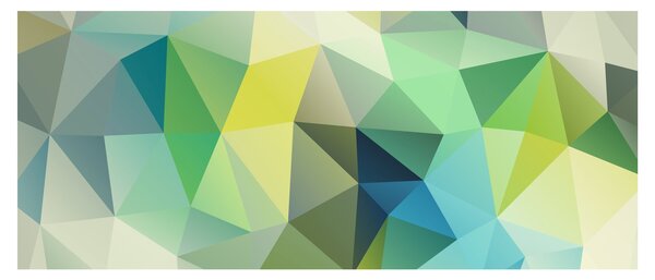Tablou abstracțiunii geometrice (120x50 cm)