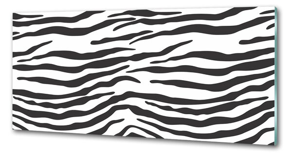 Panou perete bucătărie fundal Zebra