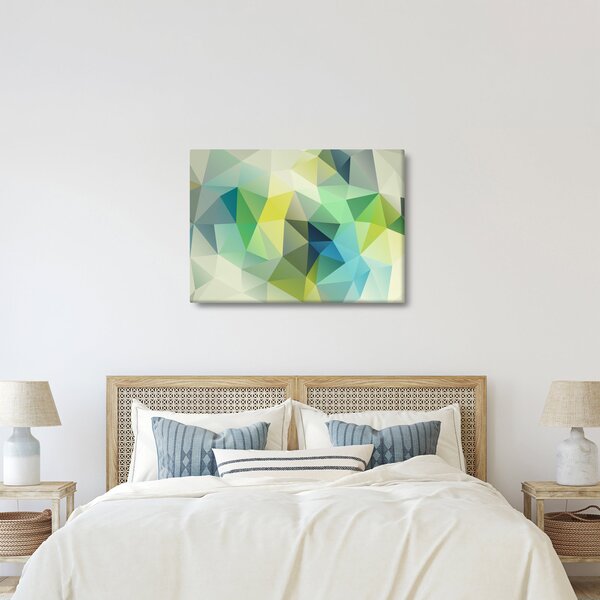 Tablou abstracțiunii geometrice (70x50 cm)