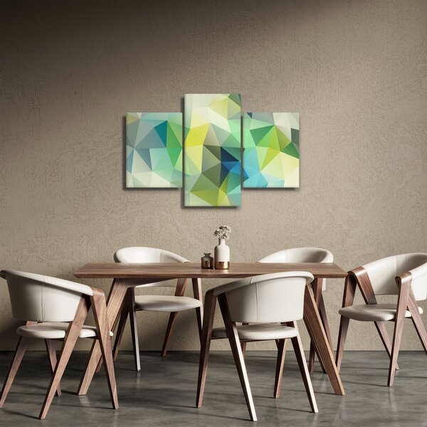 Tablou abstracțiunii geometrice (90x60 cm)