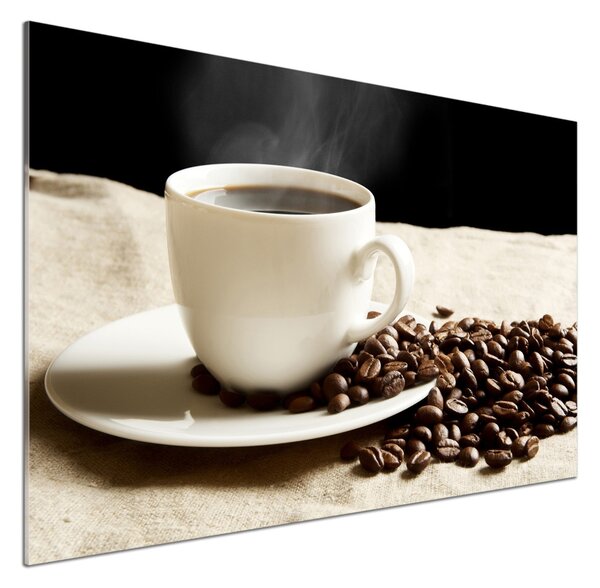 Sticlă printata bucătărie cafea aromatică