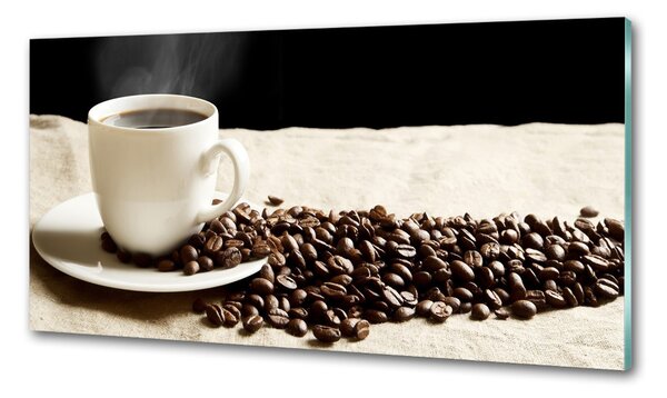 Sticlă printata bucătărie cafea aromatică
