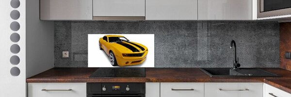 Panou sticlă decorativa bucătărie Mașină sport