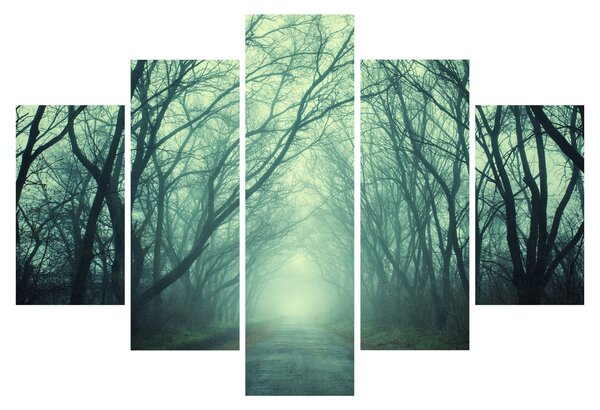 Tablou - Alee cu copaci (150x105 cm)