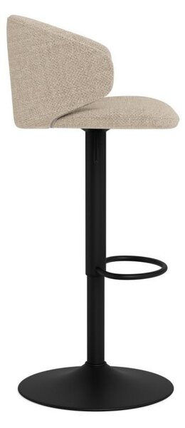 Scaun de bar Ella, Bej, 107x46x38 cm