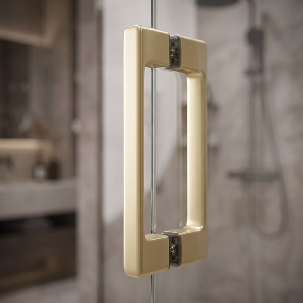 Mâner pentru ușa de duș Rea 02 Brushed Gold