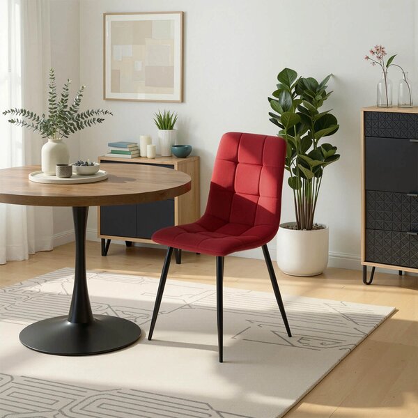 Scaun sufragerie Permite (bordo) . Promo -15%. 1118952