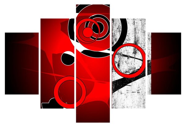 Tablou cu abstracție (150x105 cm)