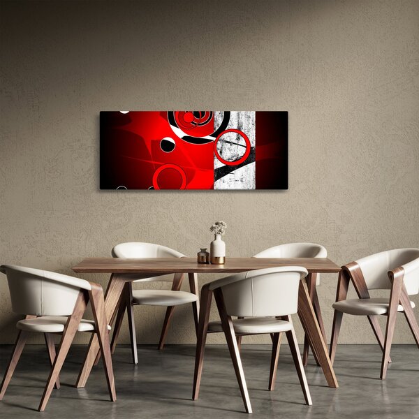 Tablou cu abstracție (120x50 cm)