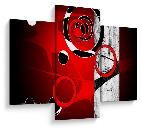 Tablou cu abstracție (90x60 cm)