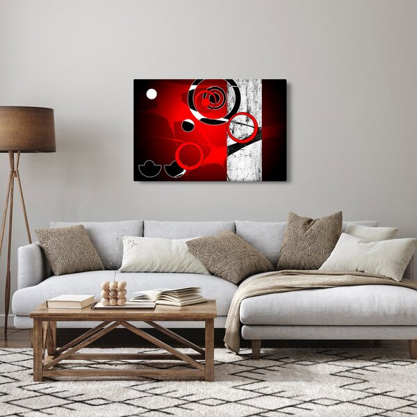 Tablou cu abstracție (90x60 cm)