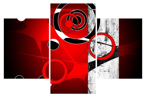 Tablou cu abstracție (90x60 cm)