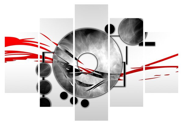 Tablou abstract (150x105 cm)