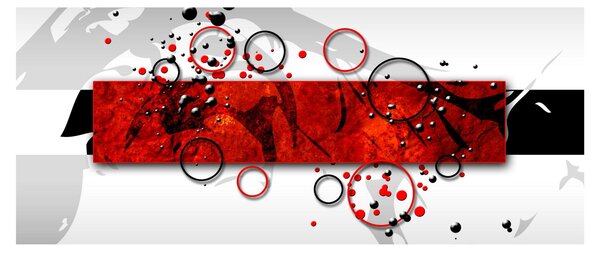 Tablou cu abstracție (120x50 cm)