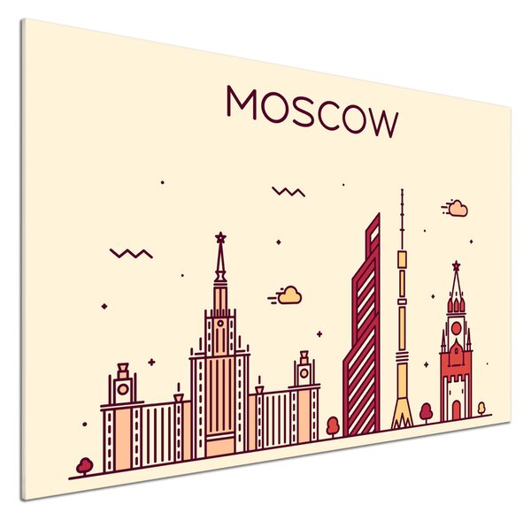 Sticlă bucătărie clădiri din Moscova
