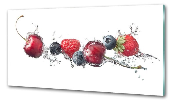 Sticlă pentru bucătărie fructe de padure