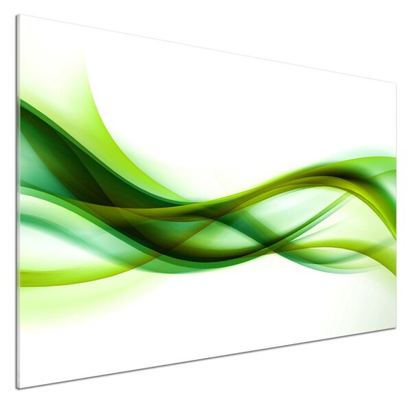 Panou sticlă bucătărie valuri abstracte