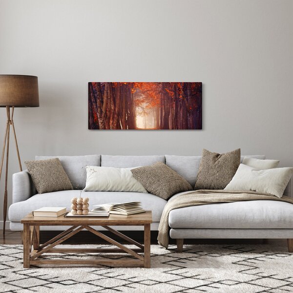 Tablou - Pădurea de toamnă (120x50 cm)