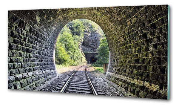 Sticlă bucătărie tunel feroviar