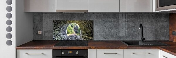 Sticlă bucătărie tunel feroviar