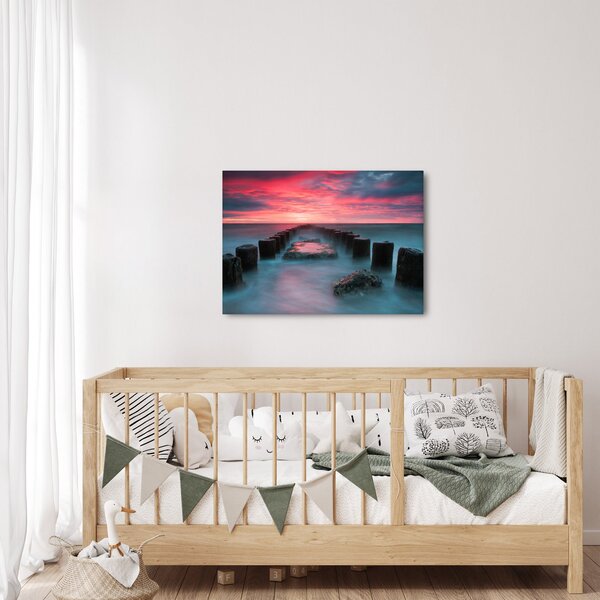 Tablou - Pietre în mare (70x50 cm)