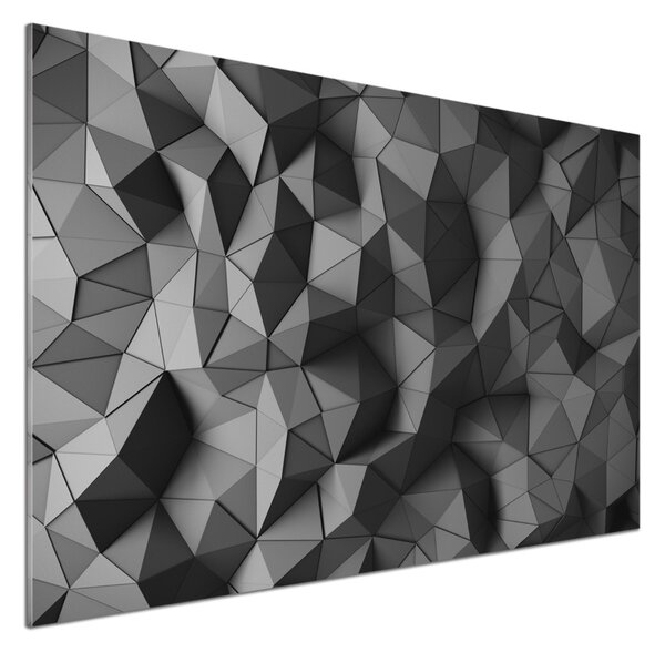 Sticlă bucătărie abstract 3D
