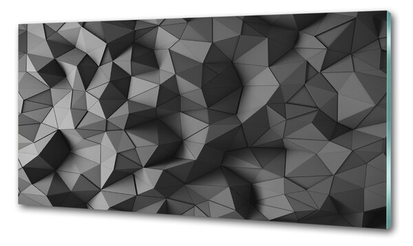 Sticlă bucătărie abstract 3D