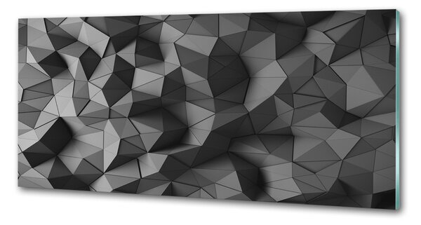 Sticlă bucătărie abstract 3D