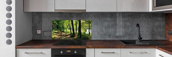 Sticlă pentru bucătărie Calea în lunca
